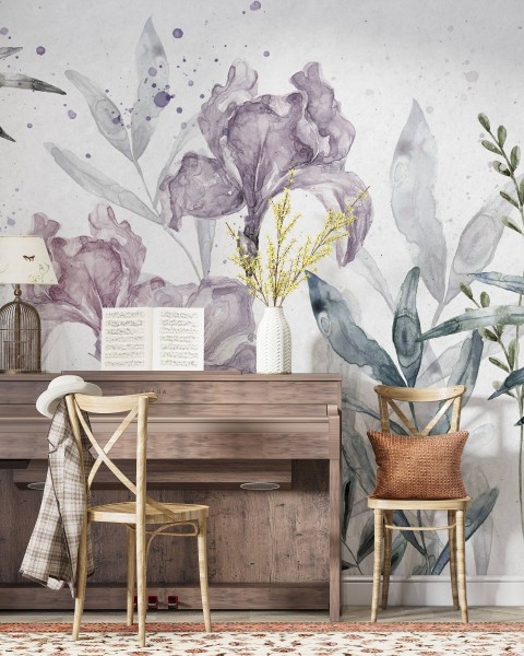 TM | Tropical Pastel Flowers | MUR8028