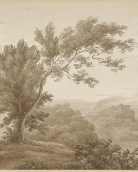 Graham & Brown | Lake Albano with The Goatherd