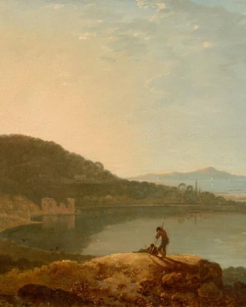 Graham & Brown | Lake Avernus and The Island of Capri Bespoke Mural