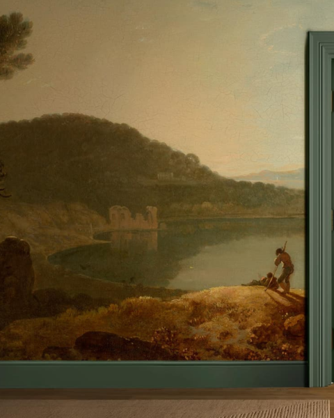 Graham & Brown | Lake Avernus and The Island of Capri Bespoke Mural