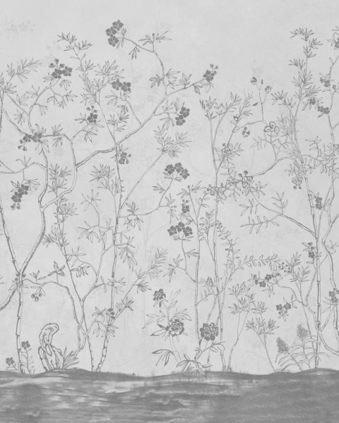 Honpo IM | Paradise | Monochrome Chinoiserie Forest