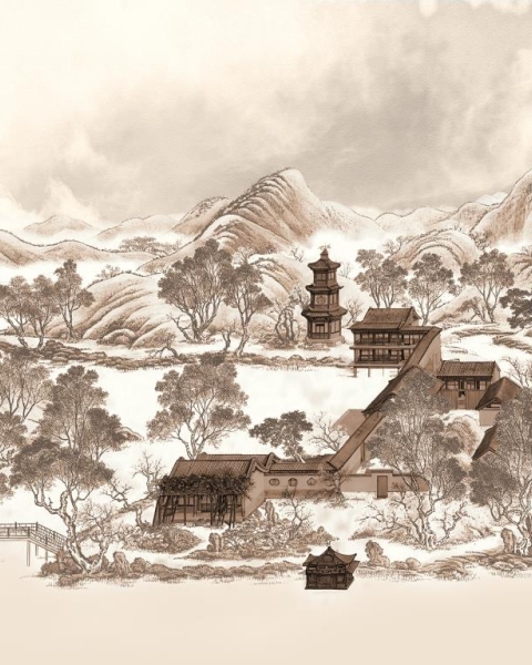 Honpo IM | Paradise | Traditional Asian Landscape