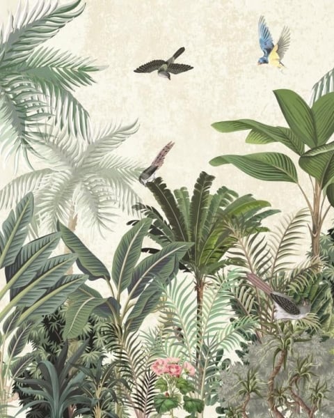 Honpo IM | Paradise | Tropical Birds and Palms