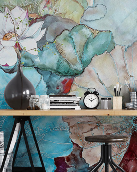 Honpo IM | Paradise | Watercolor Lotus Dream