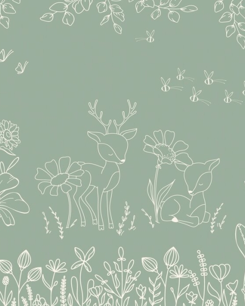 Oliver Robins | Deer Doodles I