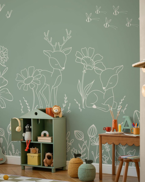 Oliver Robins | Deer Doodles I