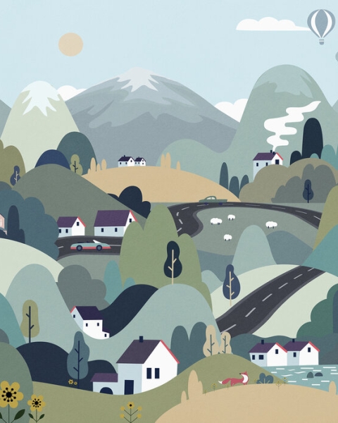 Oliver Robins | Town Portrait