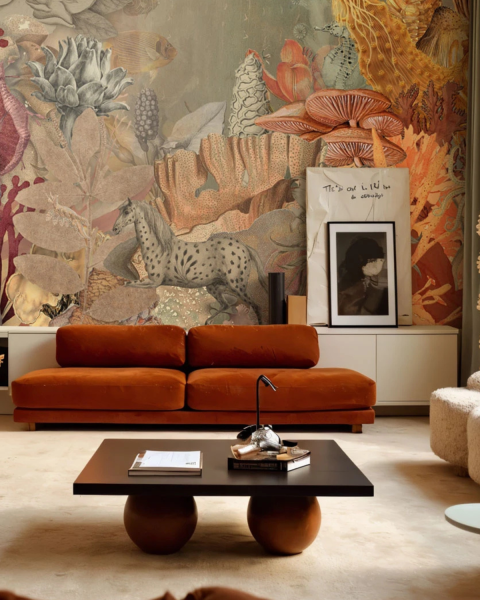 Wallcolors | Coral Mirage