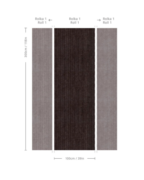 Wallcolors | Herringbone Wallpaper II