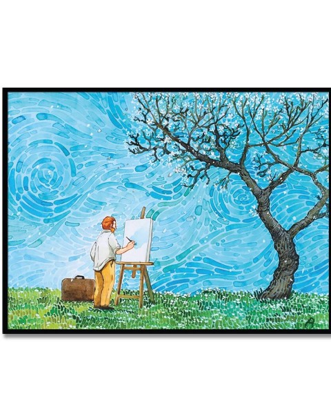 Frame - Under the Almond Tree