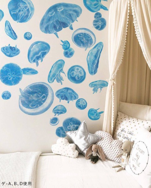 KURAGE Wall Sticker A set | HMST-KRG-01