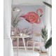 WALLCOLORS | Crimson Flamingo