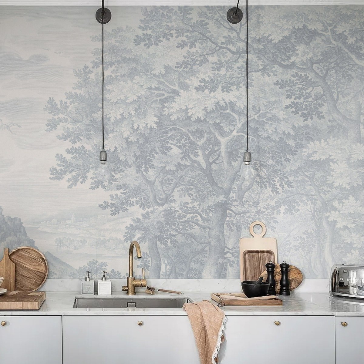 Wallcolors | Ethereal Forest Wallpaper