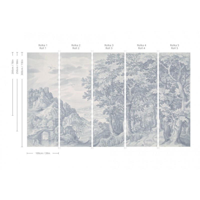 Wallcolors | Ethereal Forest Wallpaper