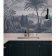 Wallcolors | Tropical Volcano Vista Wallpaper