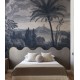 Wallcolors | Tropical Volcano Vista Wallpaper