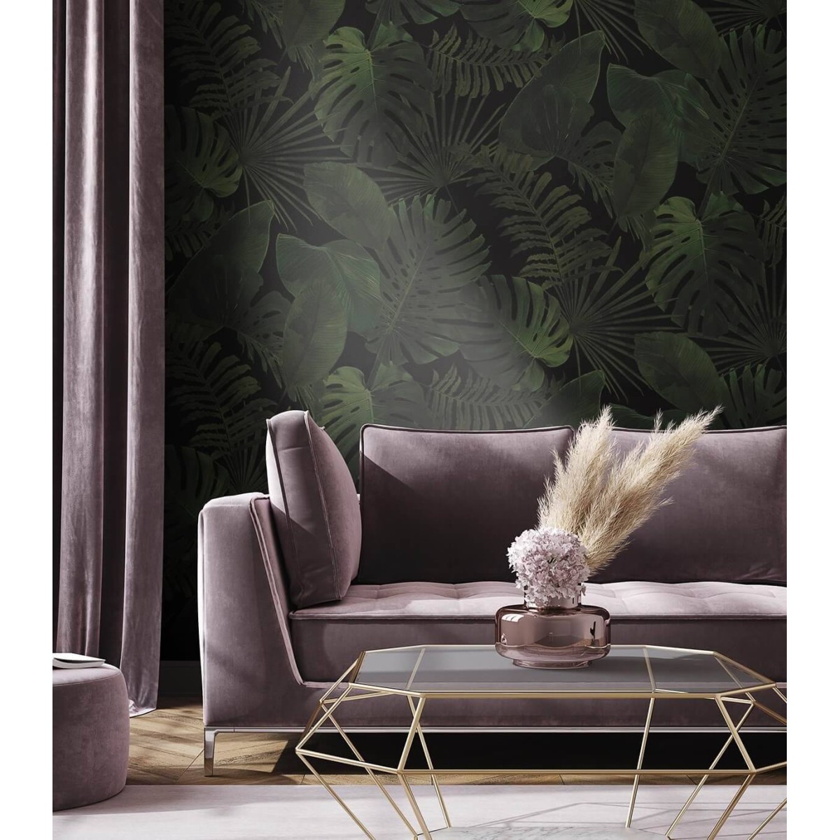 Wallcolors | Tropical Forest Dark
