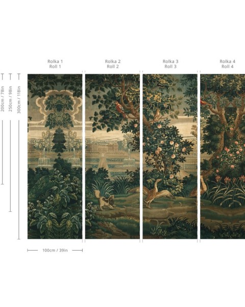 Wallcolors | Vintage Garden Arras wallpaper