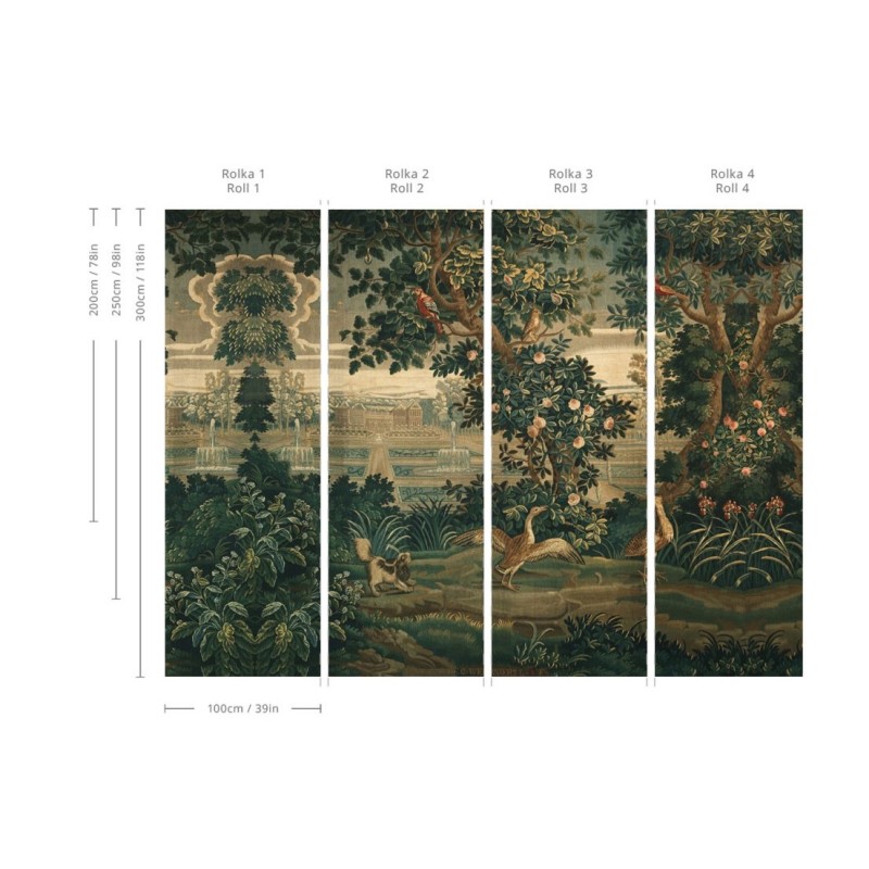 Wallcolors | Vintage Garden Arras wallpaper