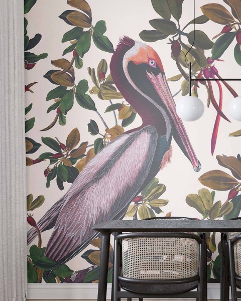 Wallcolors | Vintage Pelicans