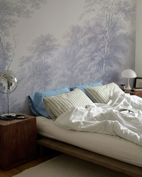 Wallcolors | Watercolor Grove Wallpaper