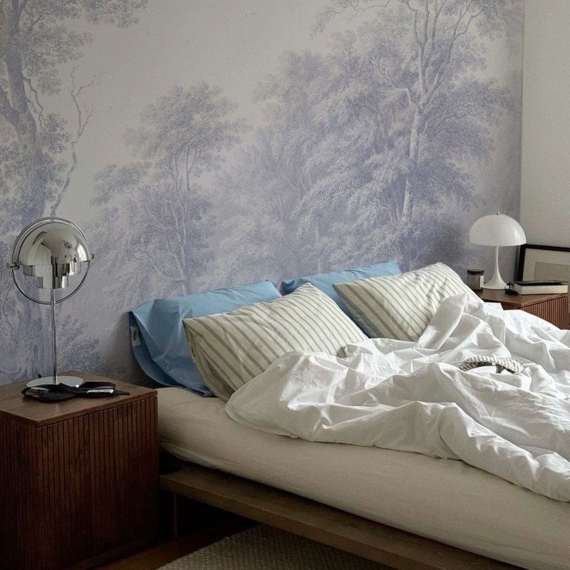 Wallcolors | Watercolor Grove Wallpaper