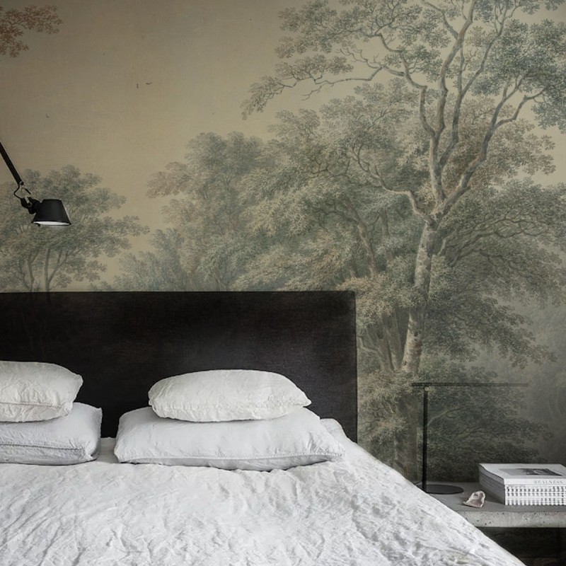 Wallcolors | Watercolor Grove Wallpaper