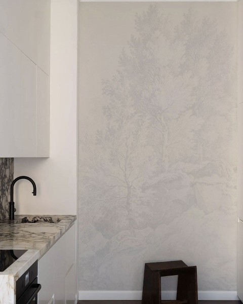 Wallcolors | Whispering Trees blue