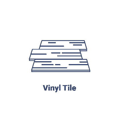 vinyl floor or vinyl tile