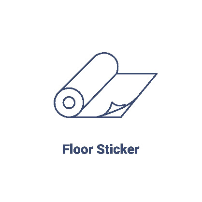 Floor sticker in Singapore