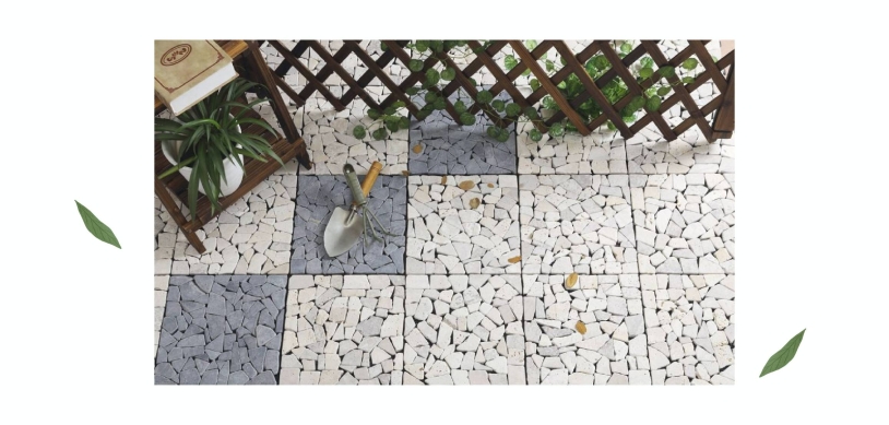 ﻿Stone tile adds practicality and elegance to your outdoor living space.