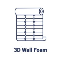 Foam Wainscoting Border Panel Sticker