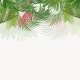 Honpo | Tropical Leaves Curtain