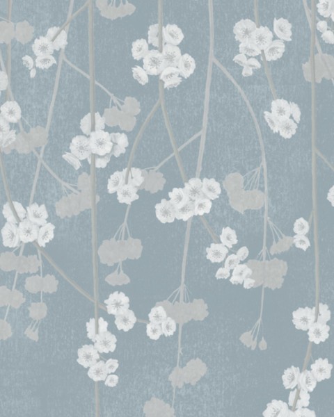 CHERRY BLOSSOM-DUCK EGG