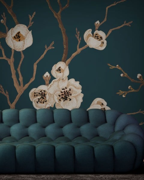 SAKURA IN BLOOM-BLUE