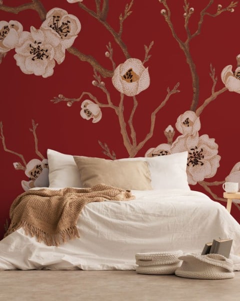 SAKURA IN BLOOM-RED