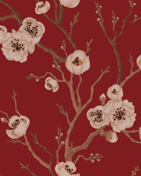 SAKURA IN BLOOM-RED
