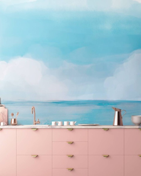 Honpo | Gradation | Sea Horizon, Azure | HG-0017