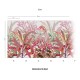Honpo | Botanical in Red | HO-0038
