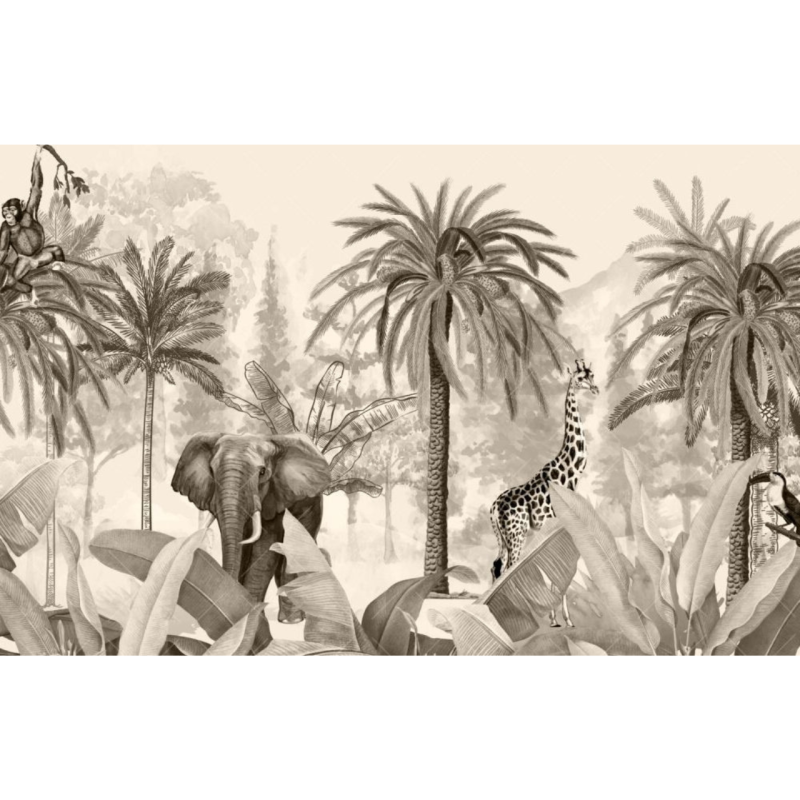 TM | Monochrome Coconut Tree | MUR7051