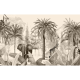 TM | Monochrome Coconut Tree | MUR7051