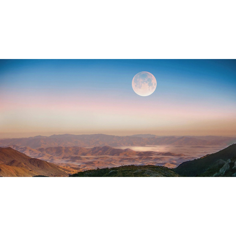 Honpo WP | Moonrise Over Dust