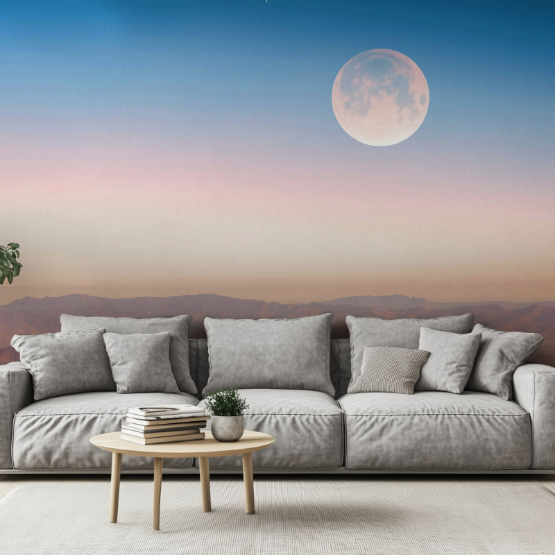 Honpo WP | Moonrise Over Dust