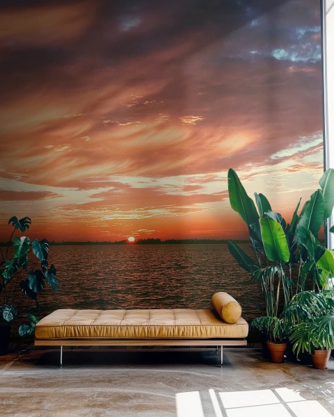 Honpo WP | The Sky Caught Fire Slowly