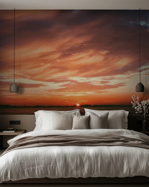 Honpo WP | The Sky Caught Fire Slowly
