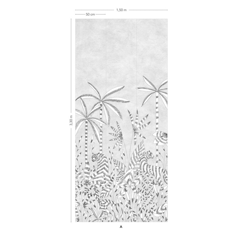 Isidore Leroy | Paradis des Tigres Grisaille