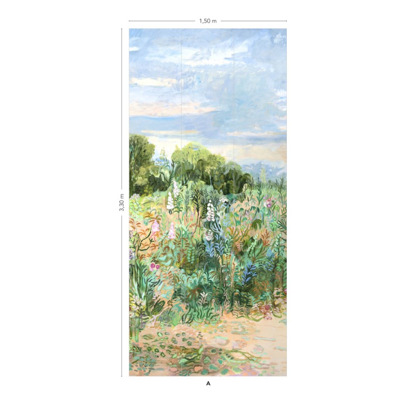 Isidore Leroy | Roses trémières