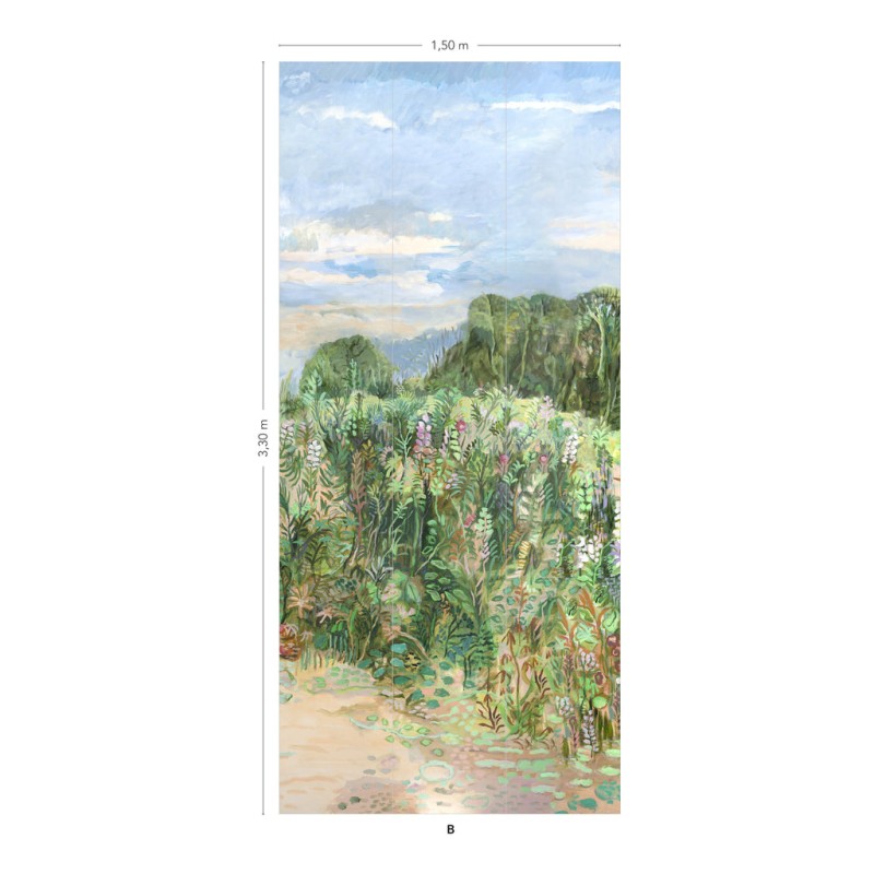 Isidore Leroy | Roses trémières
