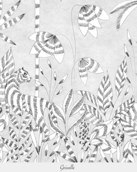 Isidore Leroy | Paradis des Tigres Grisaille