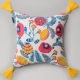 MINDTHEGAP | LA DOLCE VITA | Cushion | FIORI DI LIMONE Embroidered 